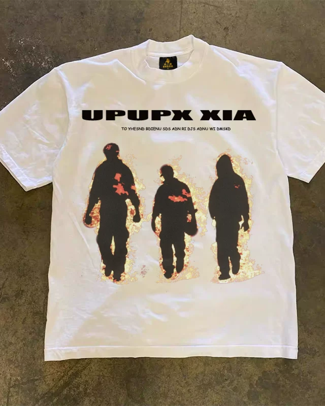 バーニングフィギュアTシャツ L0436