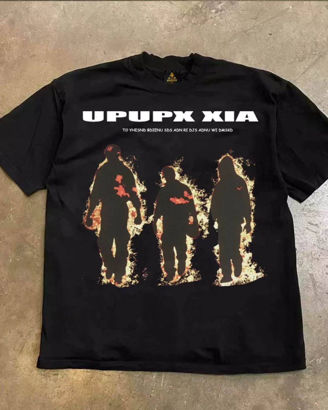 バーニングフィギュアTシャツ L0436