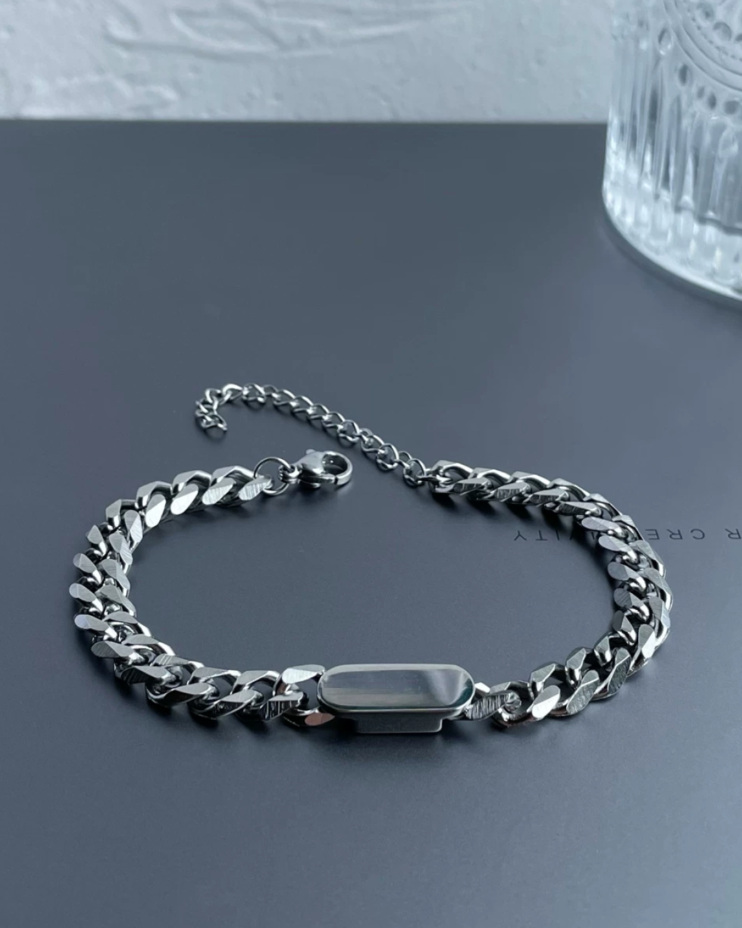 シルバープレートブレスレット　L0454