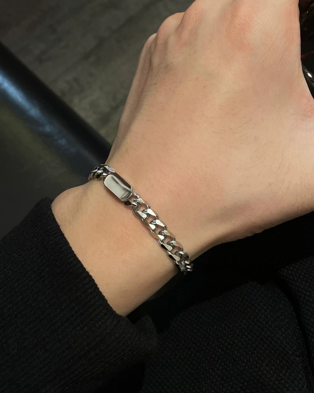 シルバープレートブレスレット　L0454