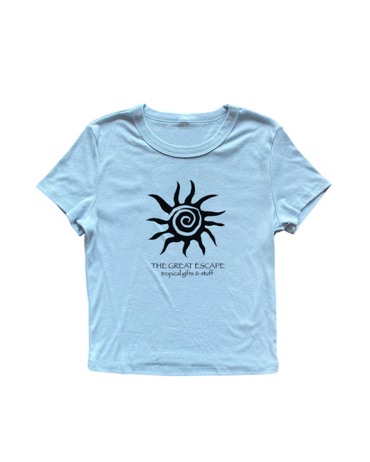 サンモチーフTシャツ L0462