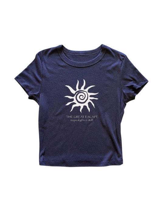 サンモチーフTシャツ L0462