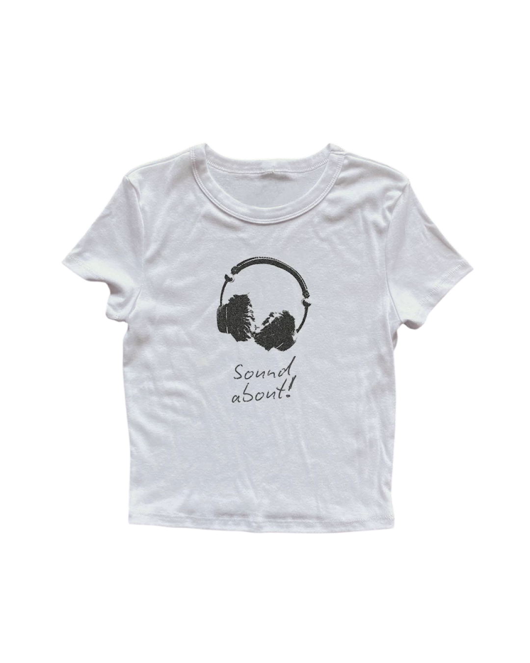 ヘッドフォンTシャツ L0464