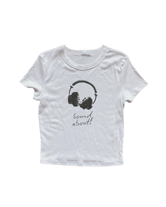 ヘッドフォンTシャツ L0464