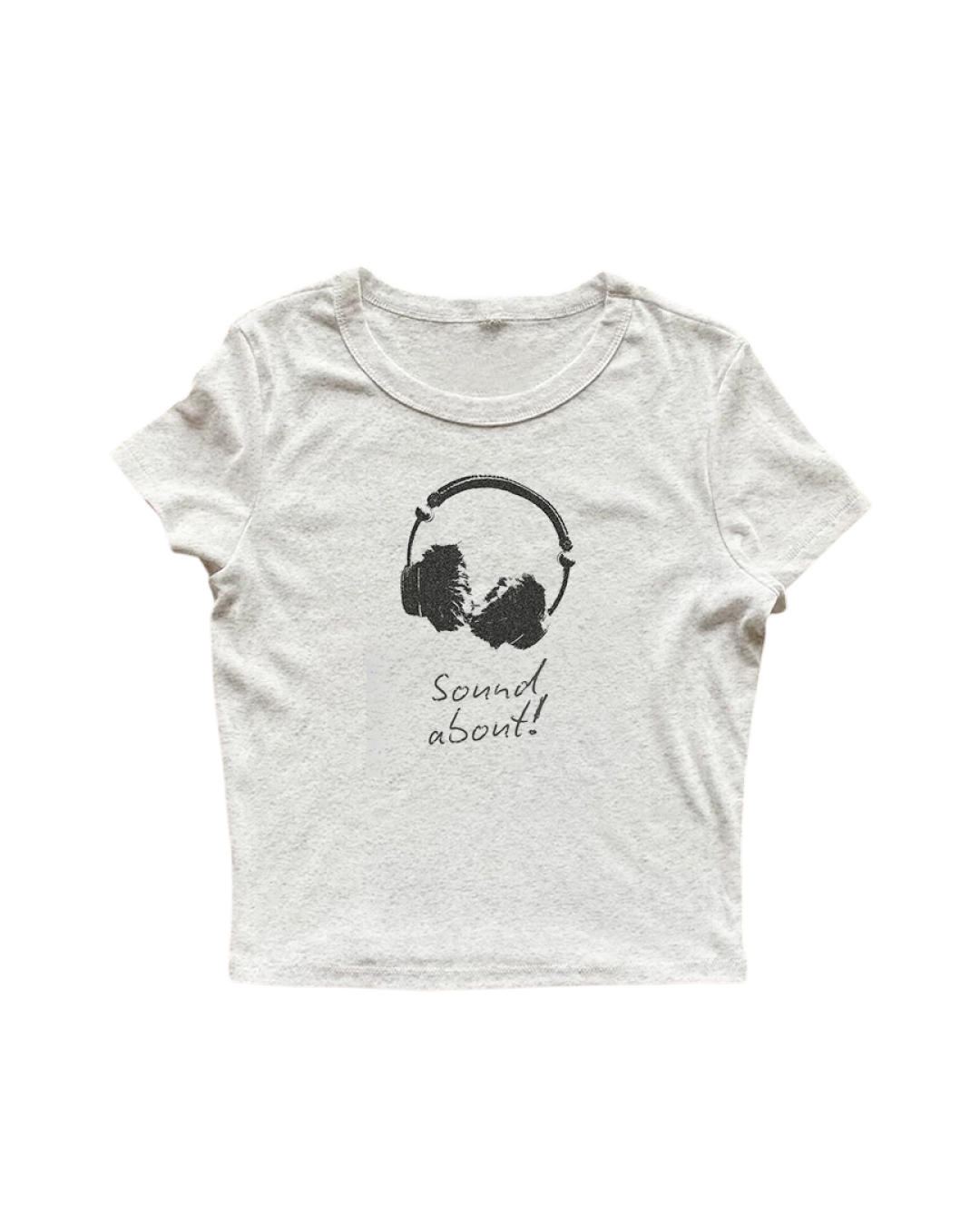 ヘッドフォンTシャツ L0464