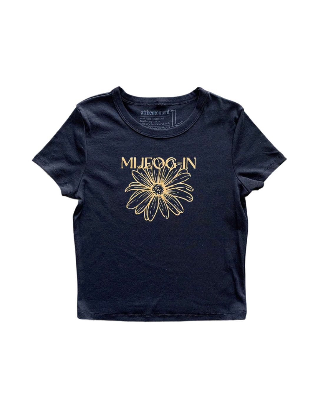 フラワープリントTシャツ L0465