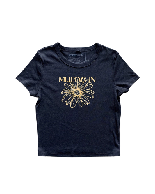 フラワープリントTシャツ L0465