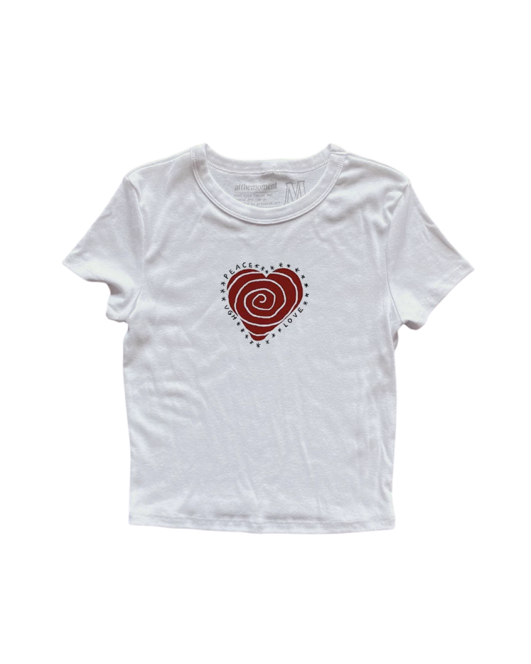 ハートサークルTシャツ L0469