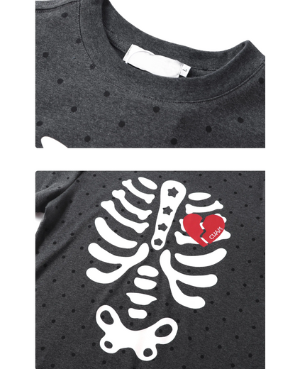 ドットボーンTシャツ L0484