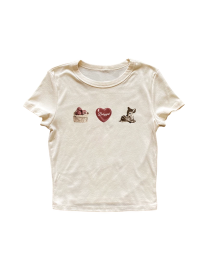 チェストデザインTシャツ L0485
