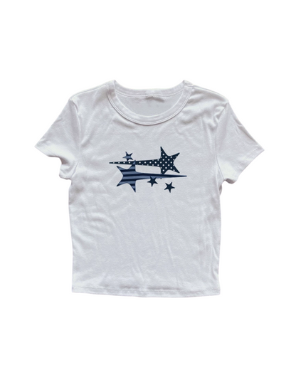 パターンスターTシャツ L0487