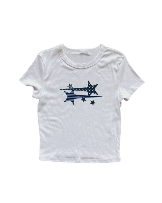 パターンスターTシャツ L0487