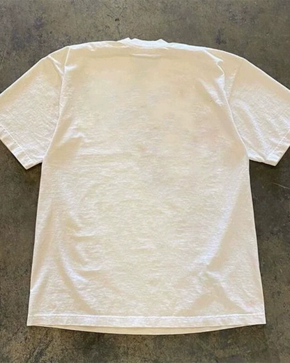 レタリングTシャツ L0490