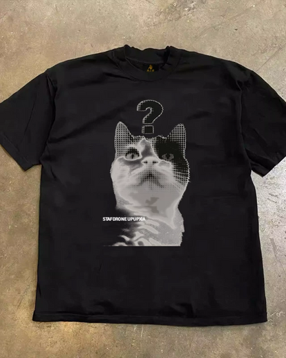 キャットTシャツ L0496