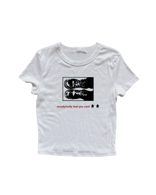 フットデザインTシャツ L0501