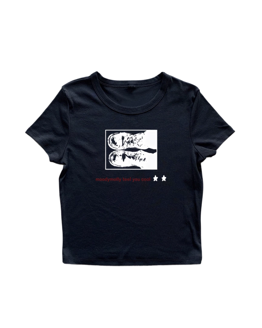 フットデザインTシャツ L0501