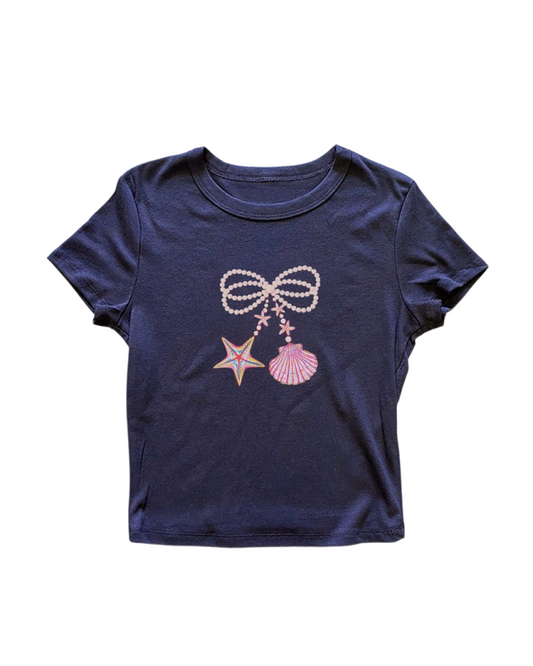 シーパールデザインTシャツ L0502