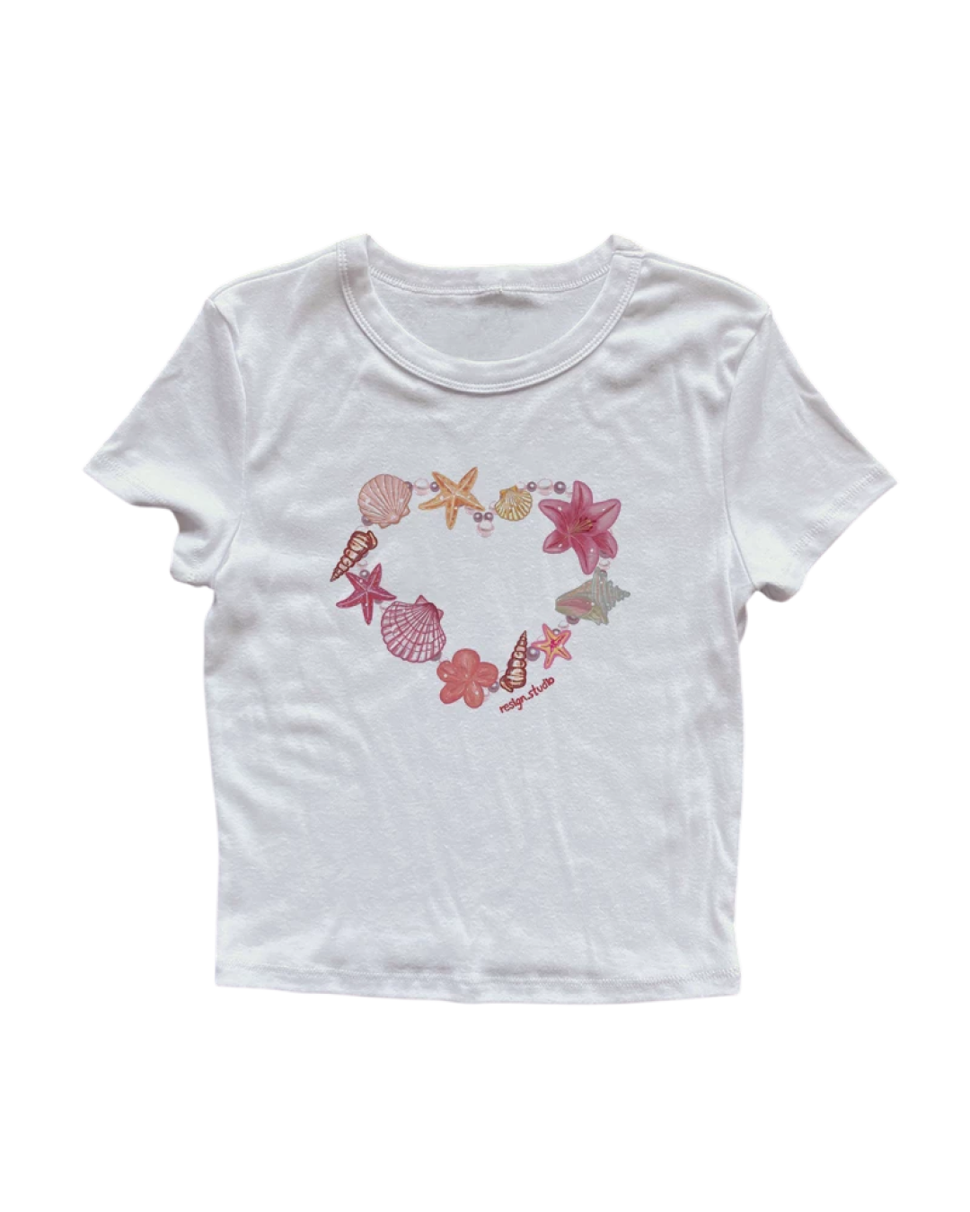 シーチャームTシャツ L0544