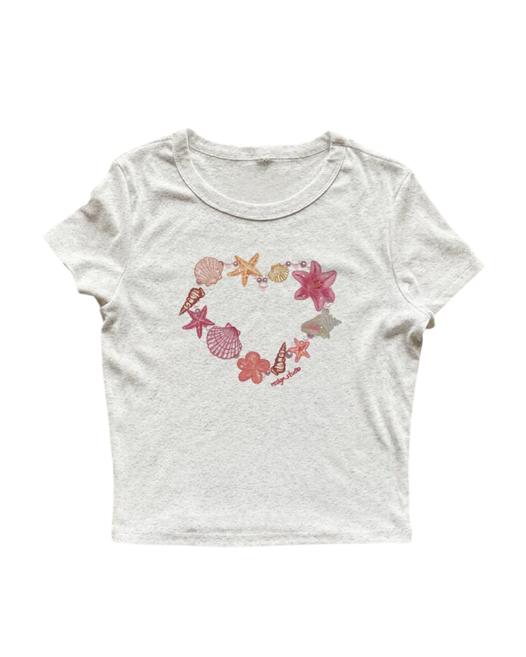 シーチャームTシャツ L0544