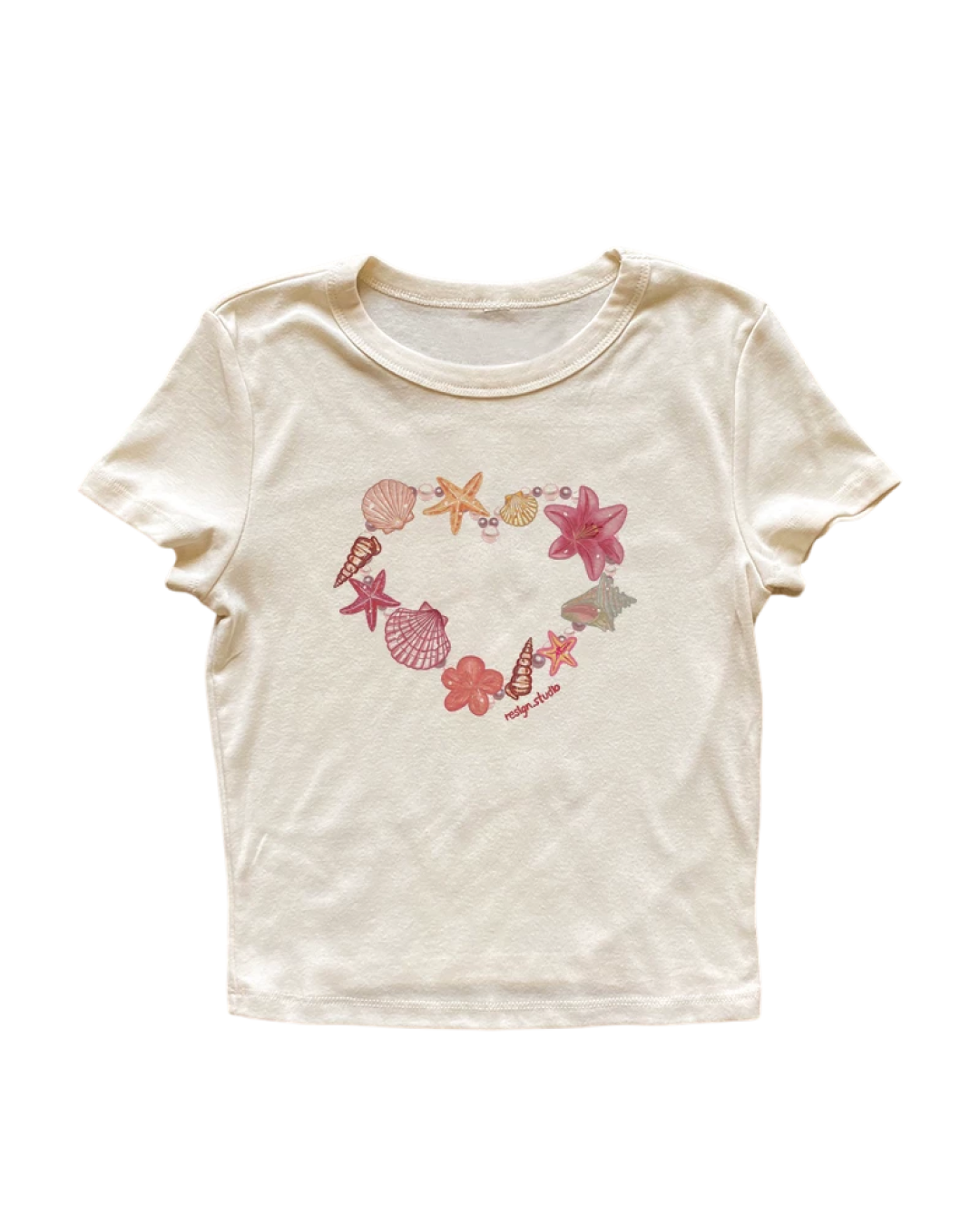 シーチャームTシャツ L0544