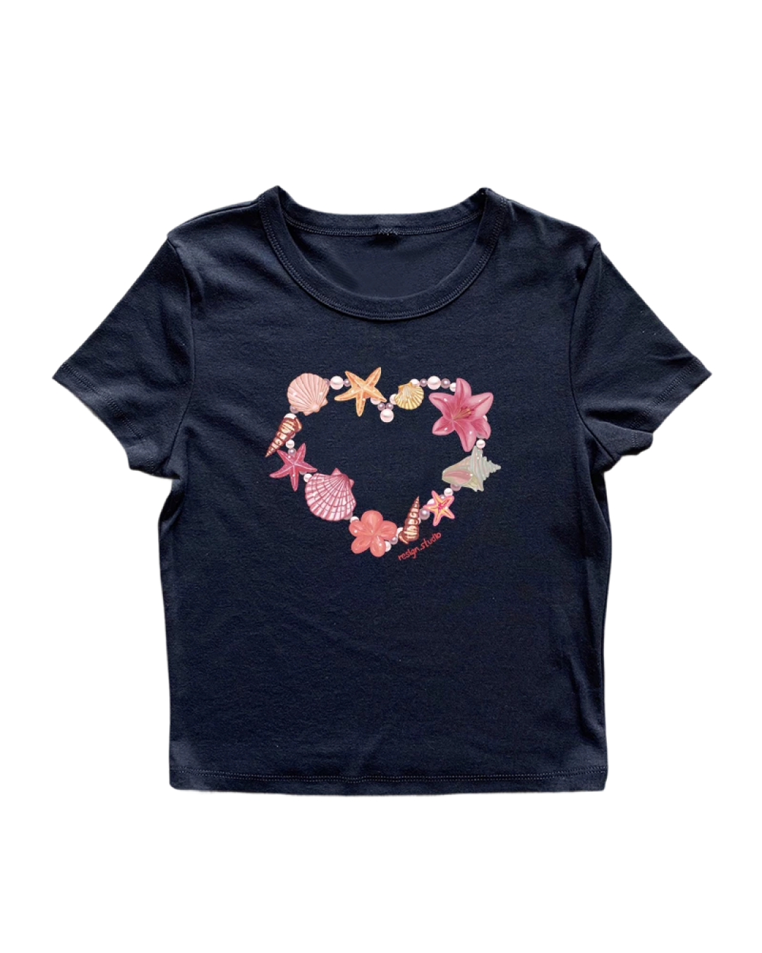 シーチャームTシャツ L0544