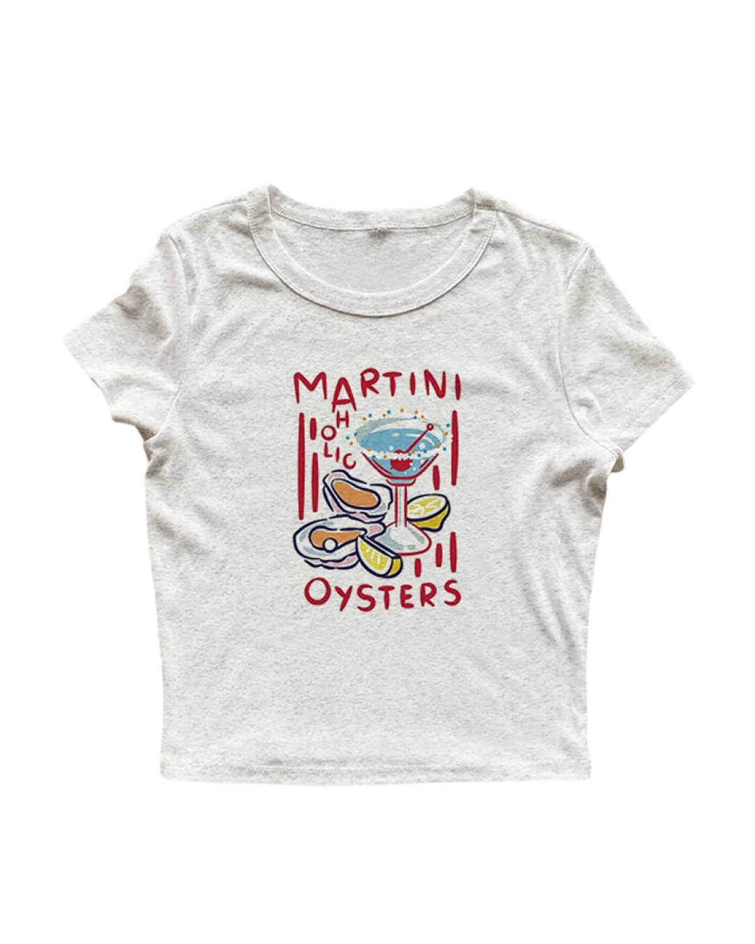 オイスターカクテルTシャツ L0558