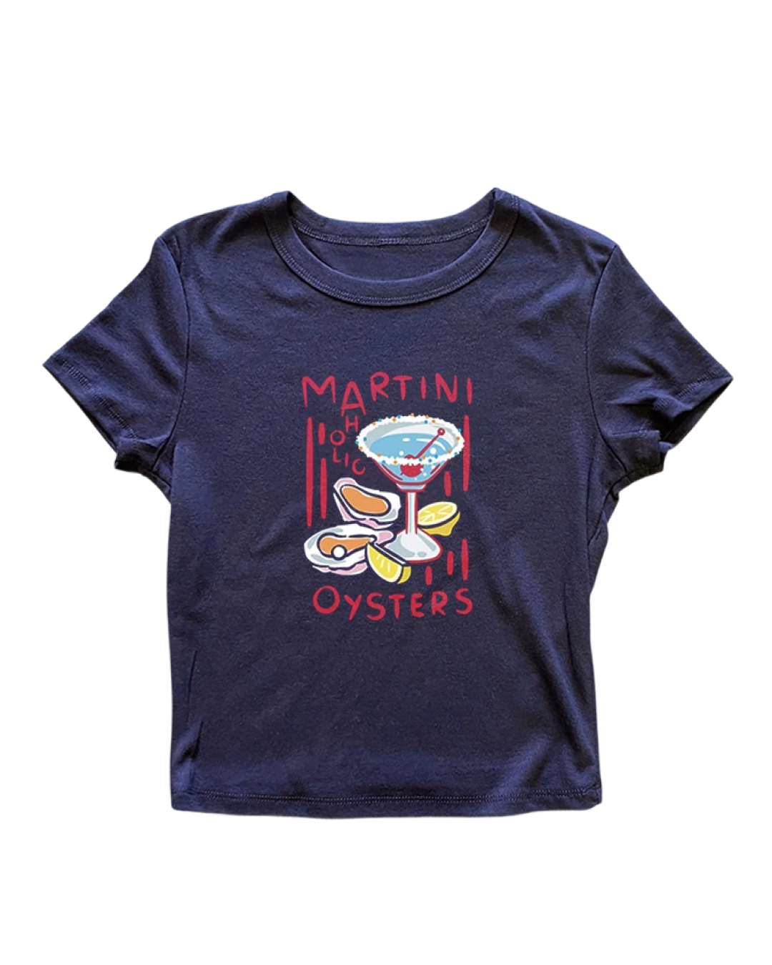 オイスターカクテルTシャツ L0558