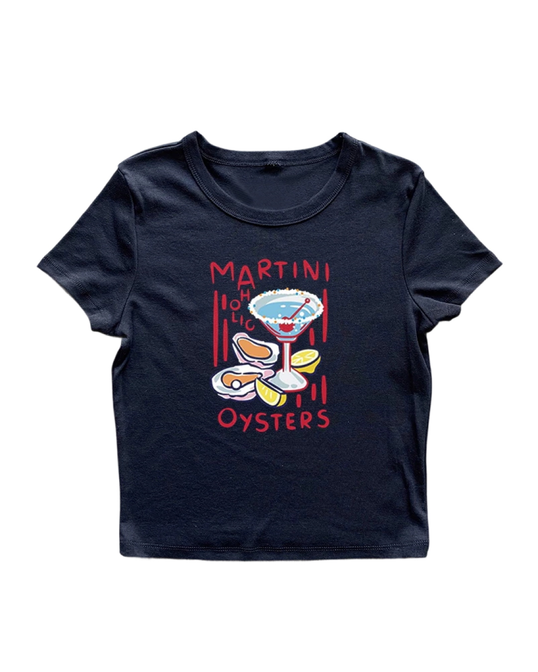 オイスターカクテルTシャツ L0558