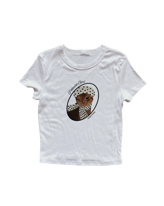サークルキャットTシャツ L0568