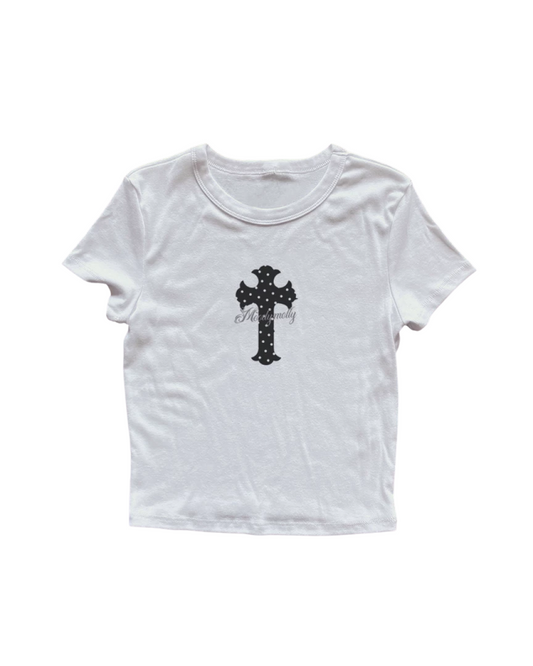 ドットクロスTシャツ L0571