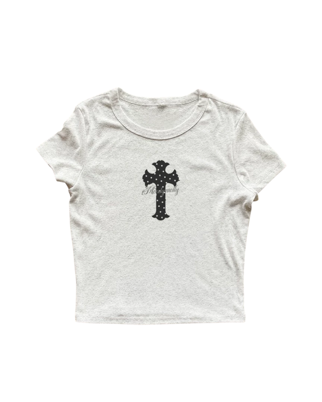 ドットクロスTシャツ L0571