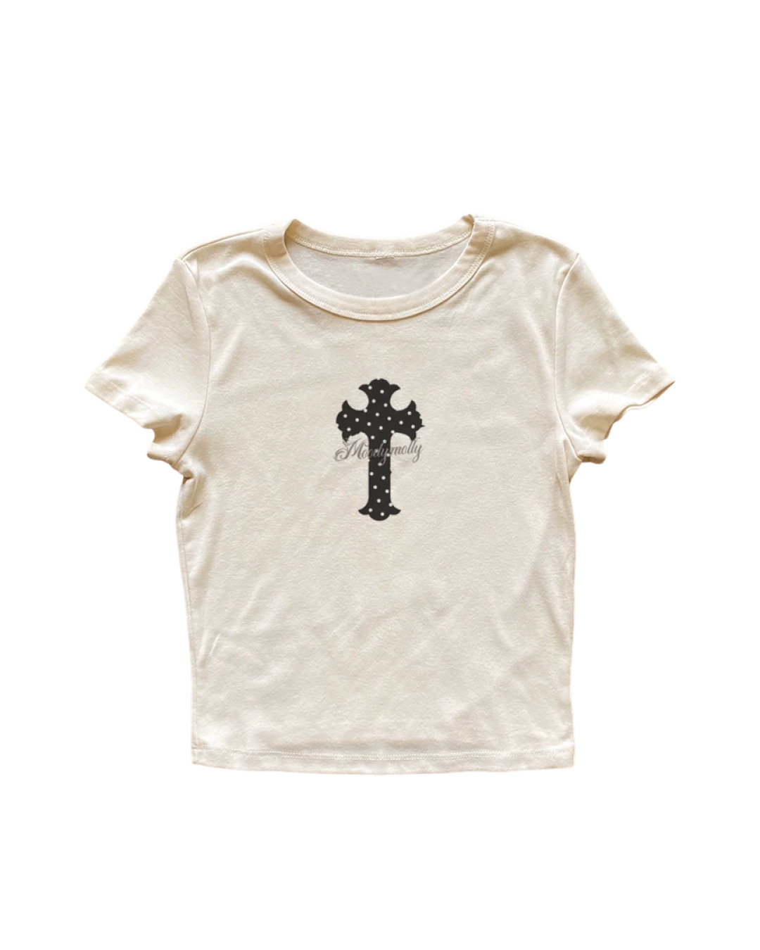 ドットクロスTシャツ L0571