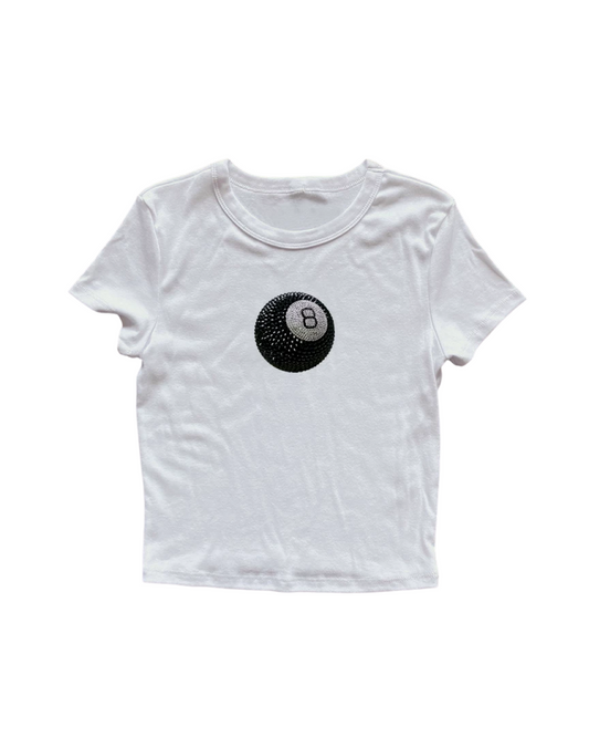 8ボールデザインTシャツ L0597