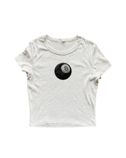 8ボールデザインTシャツ L0597