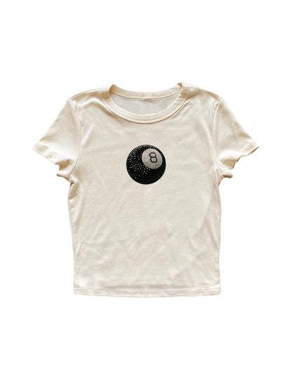 8ボールデザインTシャツ L0597