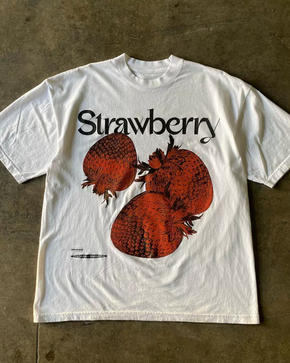 ストロベリーデザインTシャツ L0598