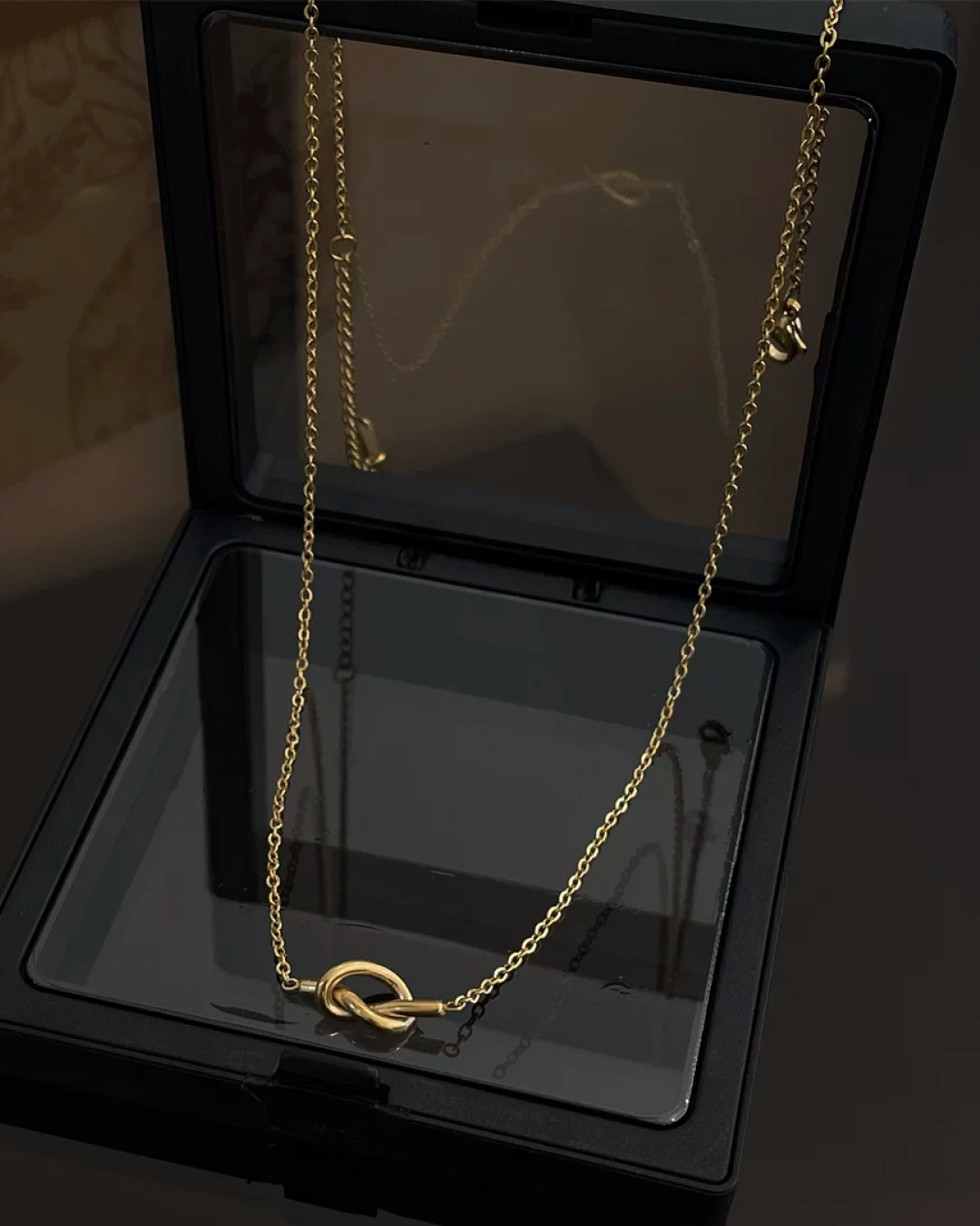 ツイストデザインネックレス　L0610