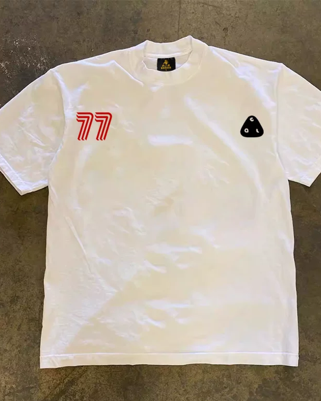 ナンバーユニフォームTシャツ L0612