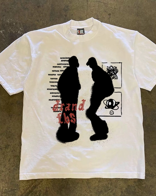 シャドウマークTシャツ L0615