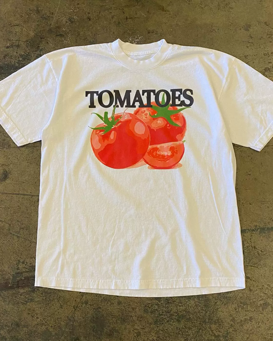 トマトデザインTシャツ L0660