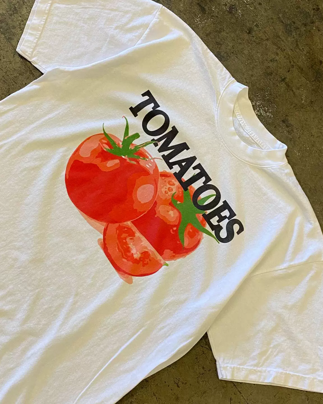 トマトデザインTシャツ L0660