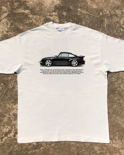カーレタリングデザインTシャツ L0661