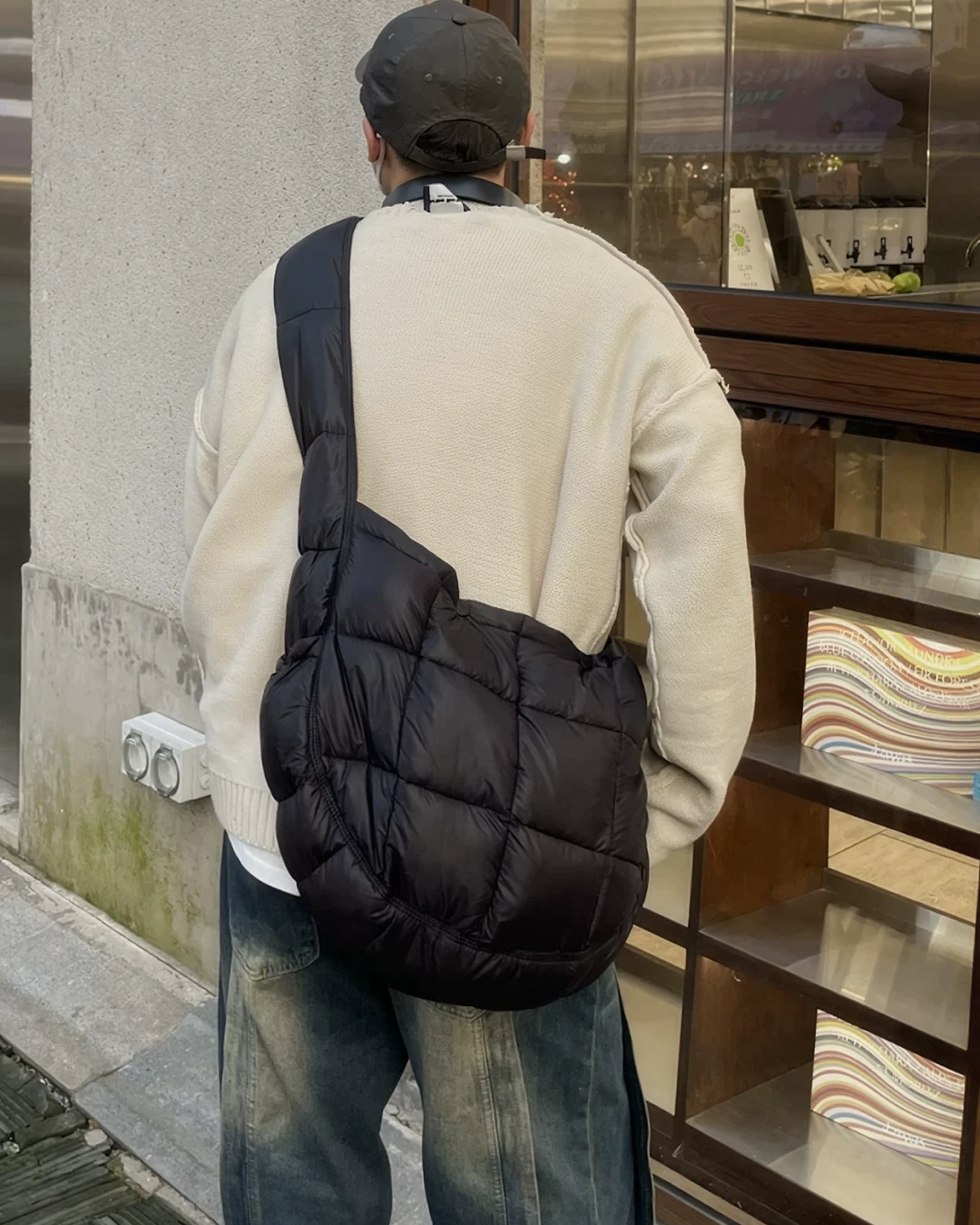 ナイロンフラッフィーショルダーバッグ　L0747