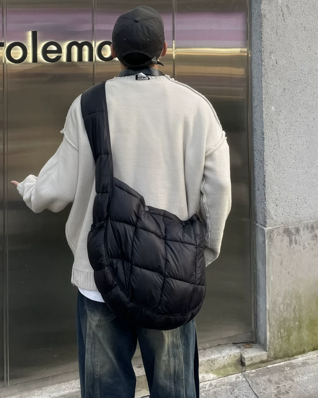 ナイロンフラッフィーショルダーバッグ　L0747