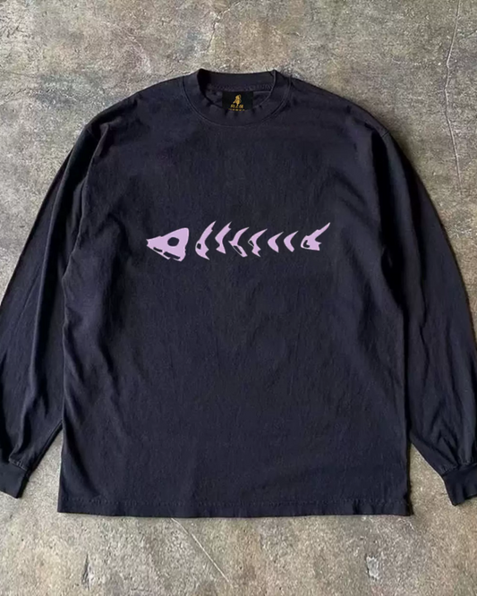 フィッシュボーンロンT　L0756