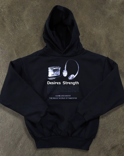 ヘッドフォンミュージックフーディー　L0768