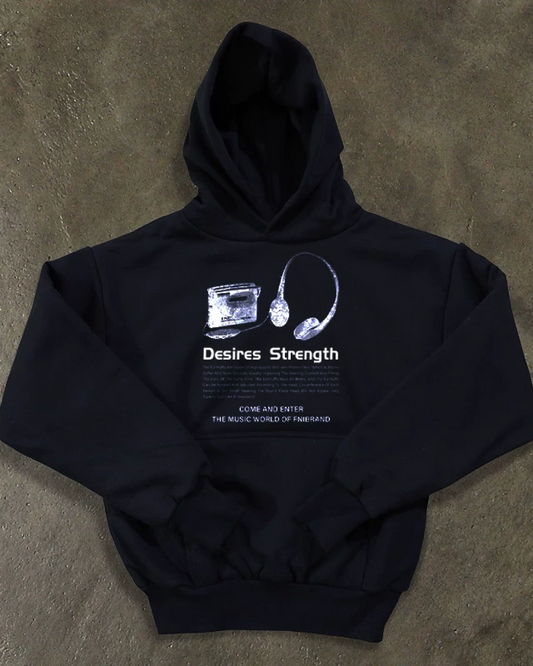 ヘッドフォンミュージックフーディー　L0768