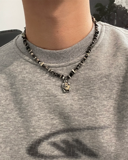 ストーンデザインネックレス　L0784