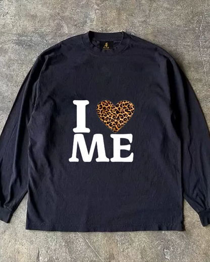 I♡デザインロンT　L0810