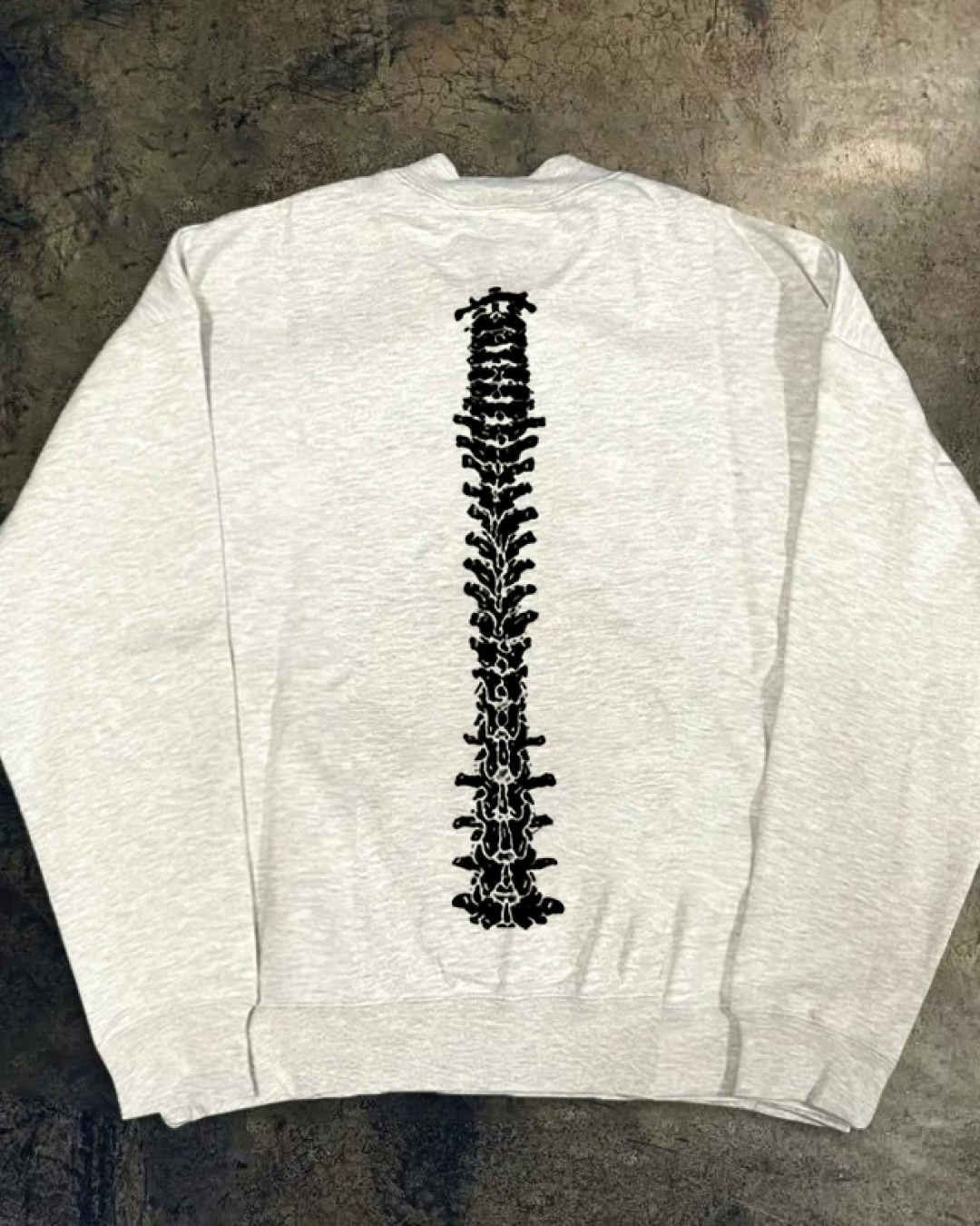 バックボーンリブスウェット　L0824